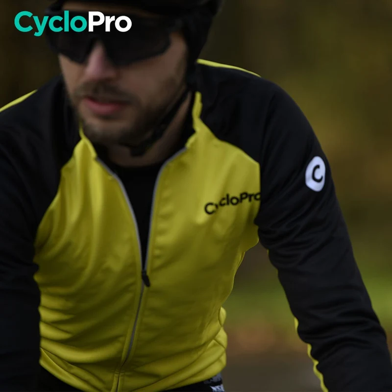 Veste Thermique Cyclisme Jaune - Thermika