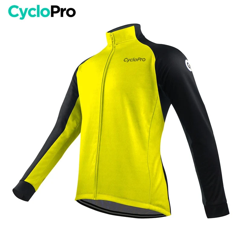 Veste Thermique Cyclisme Jaune - Thermika