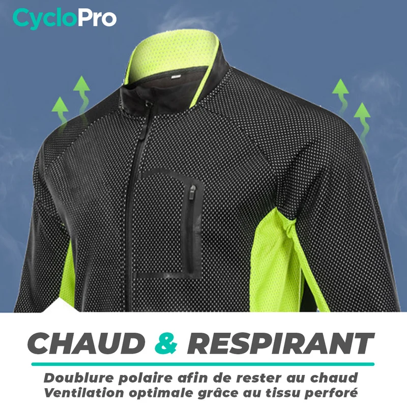 Veste Thermique Cyclisme - Cold+