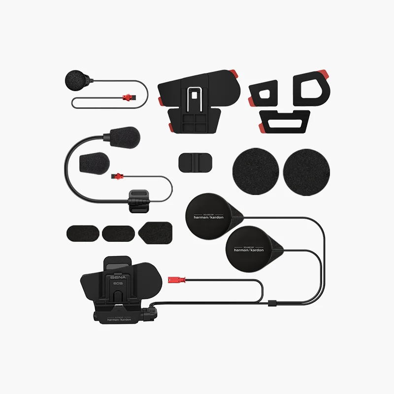 60S Helmet Clamp Kit with Universal Microphone Kit