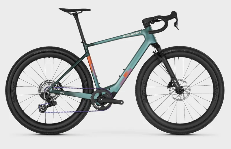 MEGAMO Along 01 avinox M2S gravel électrique 150Nm 600W