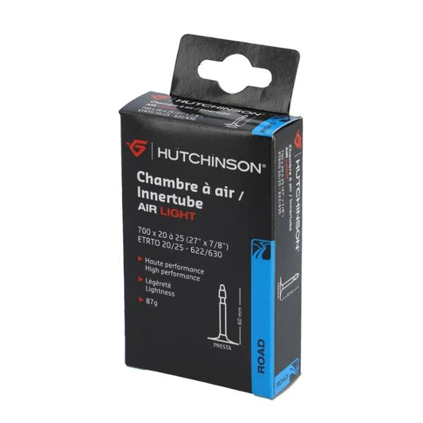 HUTCHINSON Chambre à air 700 x 20-25 valve presta 60mm