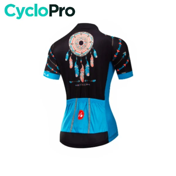 Maillot Vélo de Route Bleu et Noir - Bohemian
