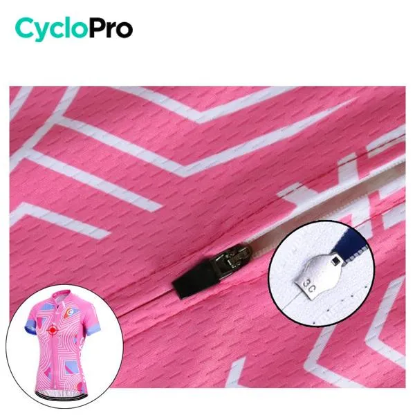 MAILLOT DE CYCLISME FEMME - PARCOURS+