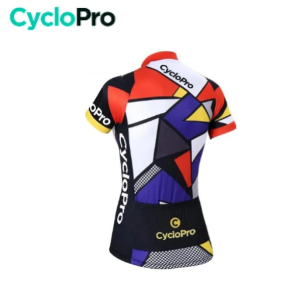MAILLOT VÉLO DE ROUTE MOSAIQUE - CONFORT+