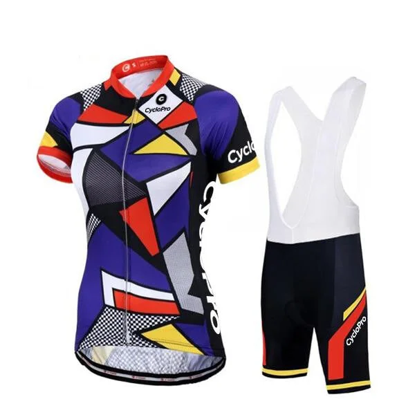 TENUE VÉLO DE ROUTE MOSAIQUE - CONFORT+