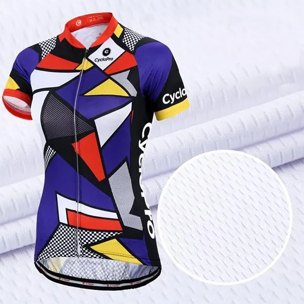 TENUE VÉLO DE ROUTE MOSAIQUE - CONFORT+