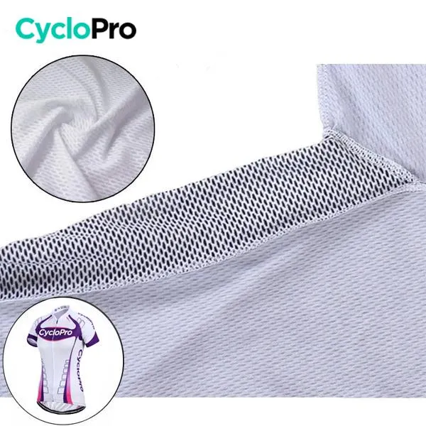 Maillot Vélo de Route Violet - Confort+
