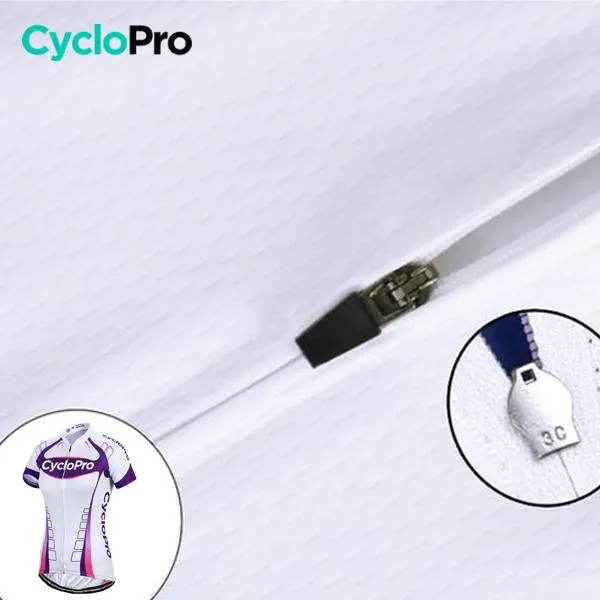 Maillot Vélo de Route Violet - Confort+