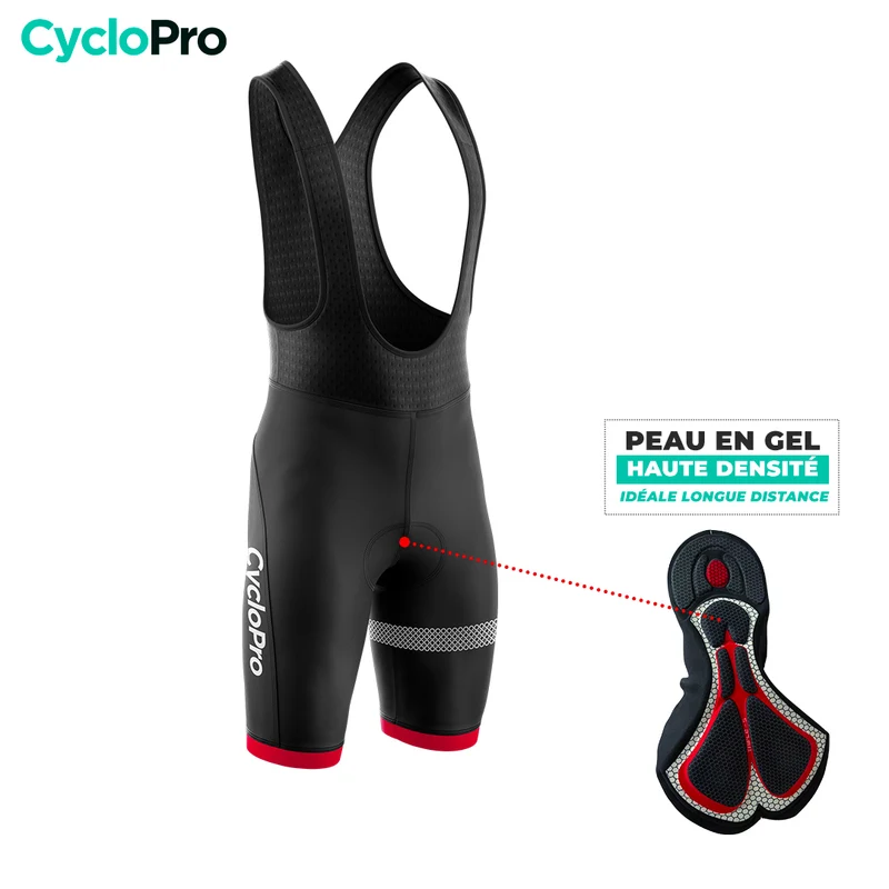 Cuissard De Cyclisme Rouge - EKLIPS