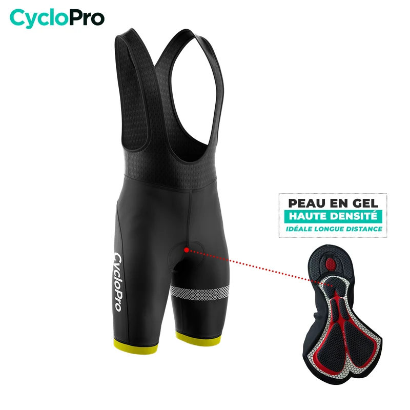 Cuissard De Cyclisme Jaune - EKLIPS