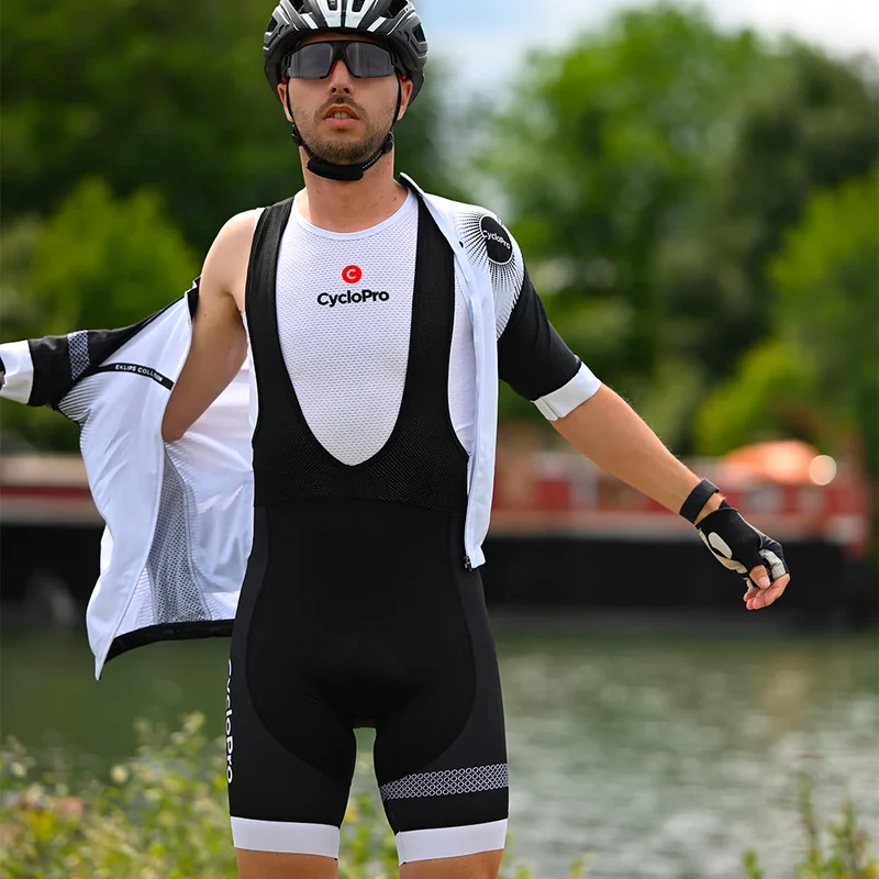 Cuissard De Cyclisme Blanc - EKLIPS