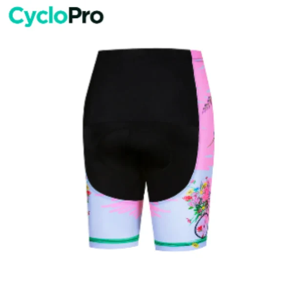 Cuissard Vélo de Route Rose - Happy+