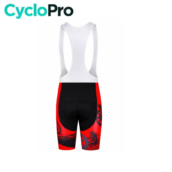Cuissard Vélo de Route Rouge - Cycling