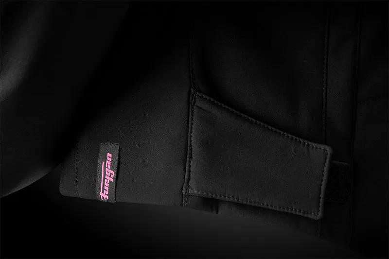 Blouson Moto Femme Furygan SKYE LADY Noir-Rose — CE A | Été