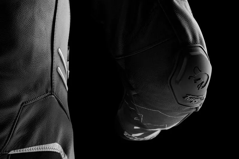 Blouson Moto Race Réplica Furygan SIRIUS — CE AAA Race Look Noir-Blanc