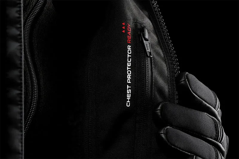 Blouson Moto Homme Furygan SHARD Noir-Blanc — CE AA