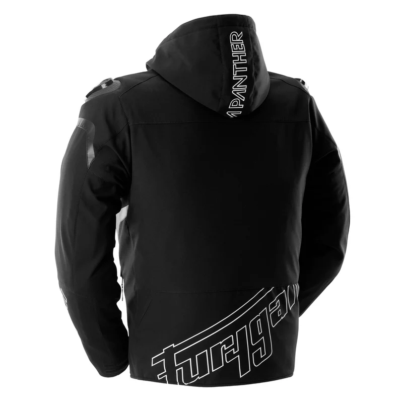 Blouson Moto Homme Furygan SEKTOR ROADSTER EVO Noir-Blanc-Rouge — CE AA