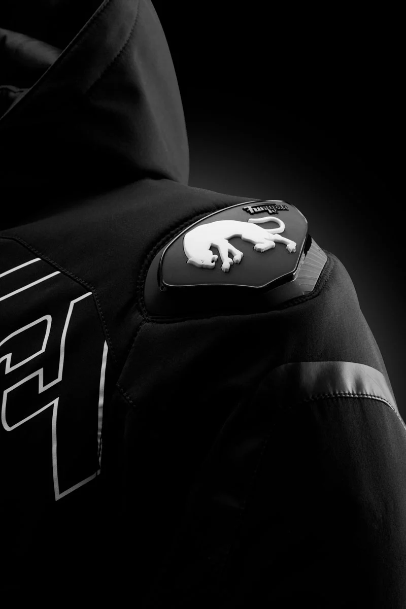 Blouson Moto Homme Furygan SEKTOR ROADSTER EVO Noir-Blanc-Rouge — CE AA