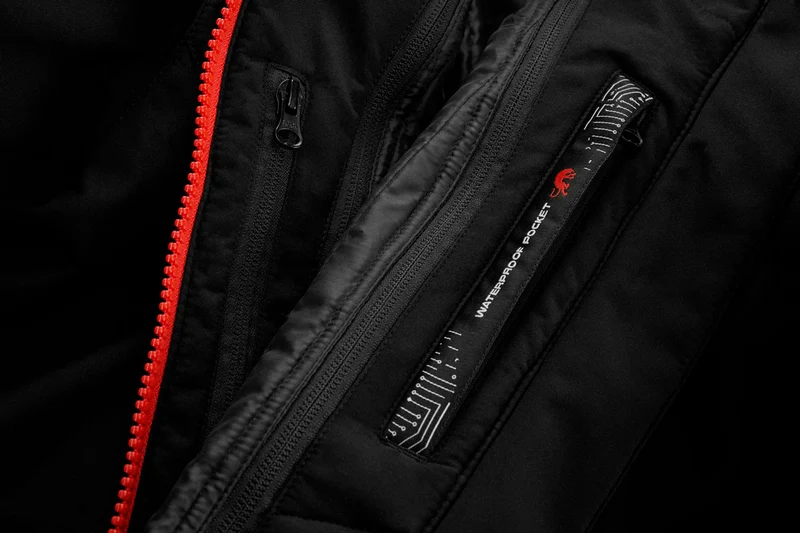 Blouson Moto Homme Furygan SEKTOR ROADSTER EVO Noir-Blanc-Rouge — CE AA