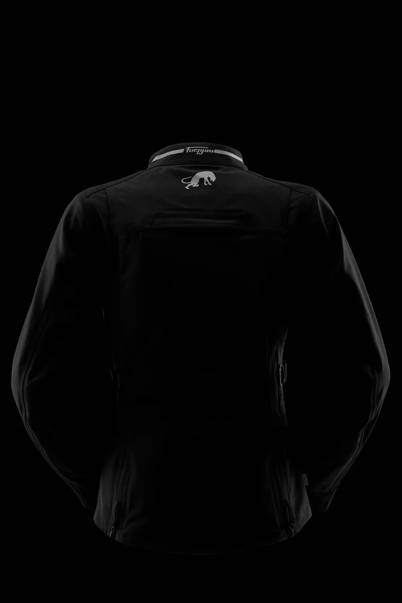 Blouson Moto Femme Furygan SARAH TROOPER Noir — CE A