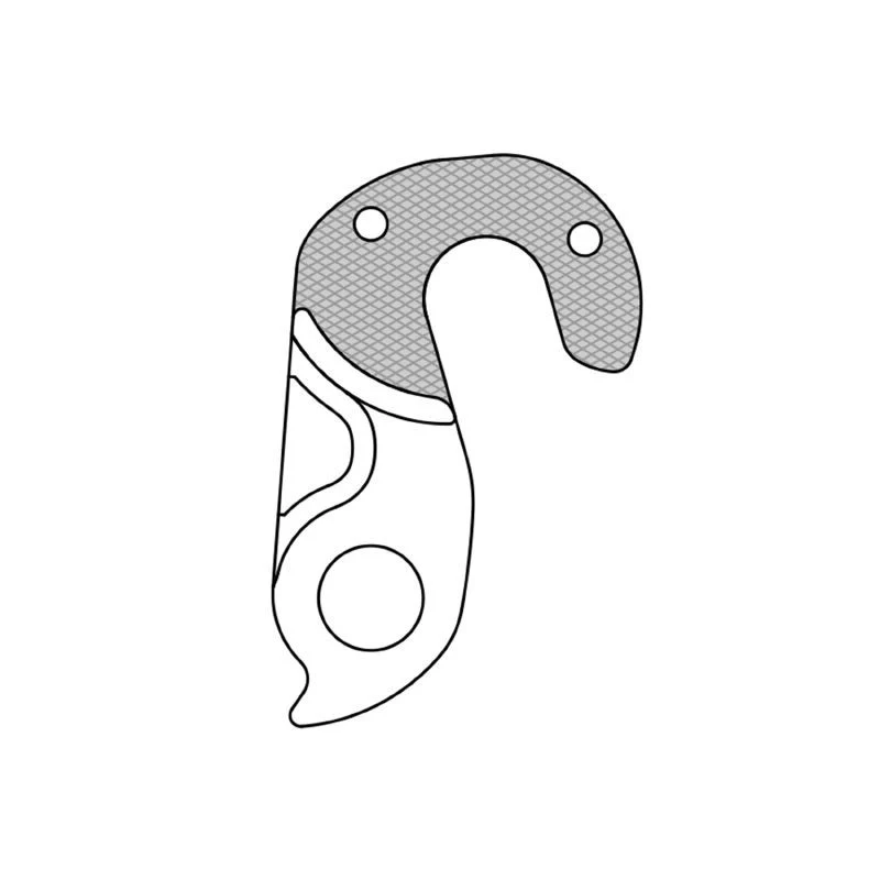 PATTE DE DERAILLEUR ALU BERGAMONT GH-273 (VENDU A L'UNITE)