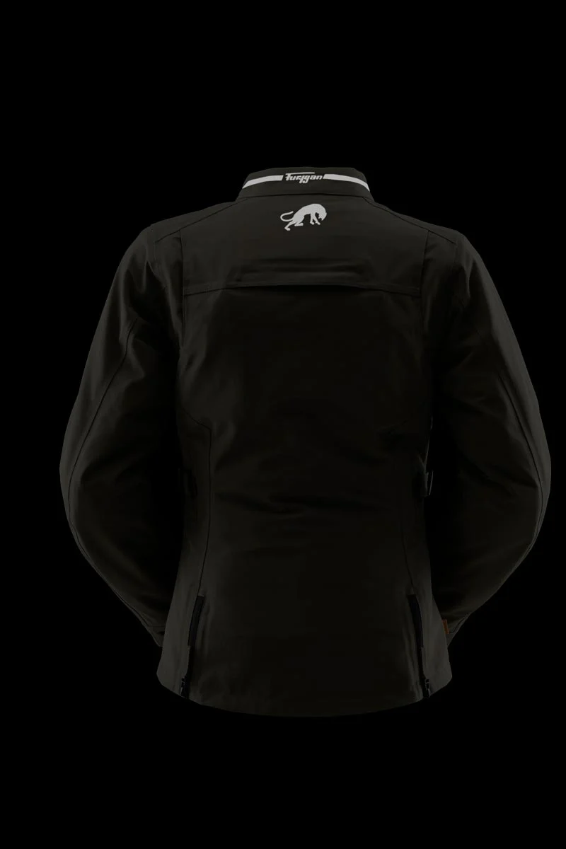 Blouson Moto Femme Furygan SARAH TROOPER Kaki — CE A