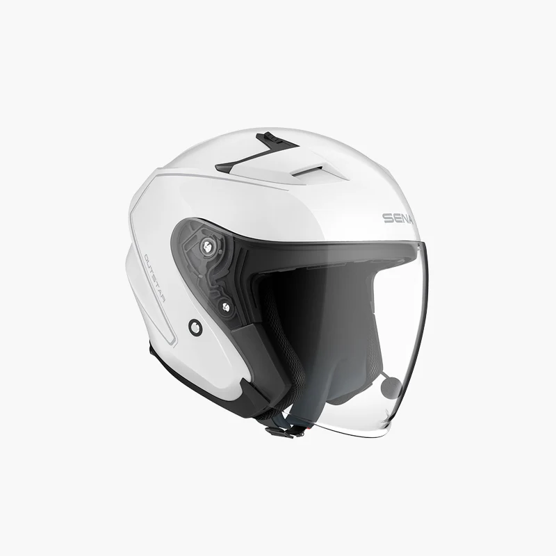 Outstar Open Face Bluetooth Helmet (FM Version)