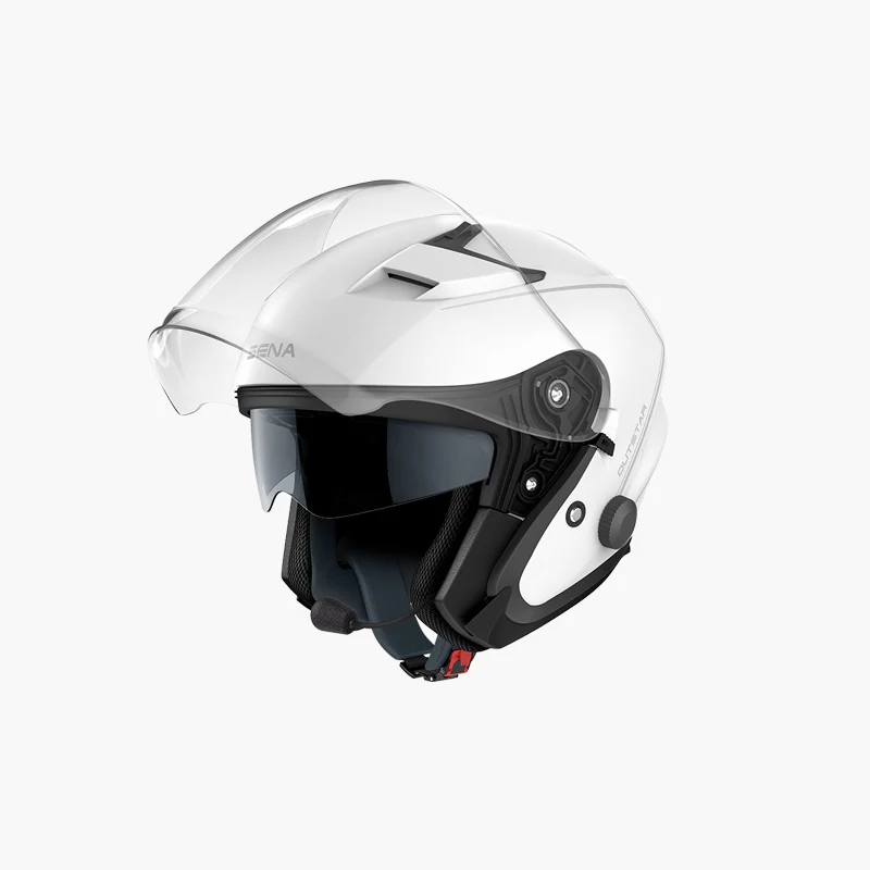 Outstar Open Face Bluetooth Helmet (FM Version)