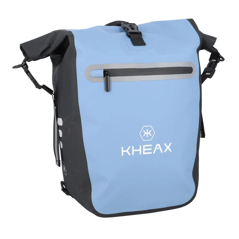 KHEAX SACOCHE VELO 30L PORTE BAGAGE/SAC A DOS KHEAX VENTOUX II BLEU TURQUOISE ETANCHE