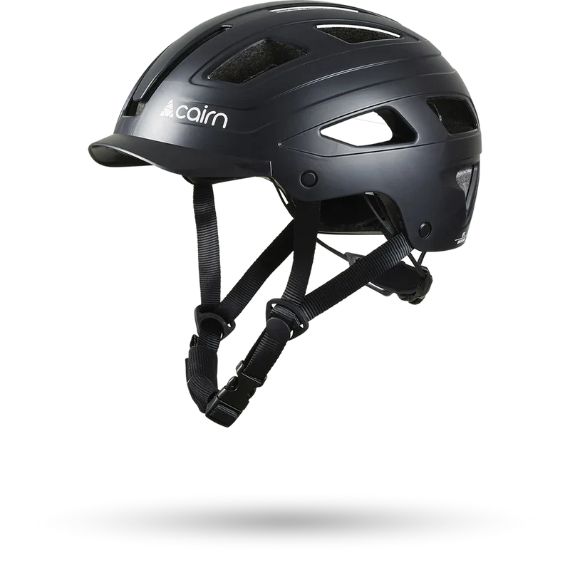 CAIRN Casque vélo urbain clarke noir mat