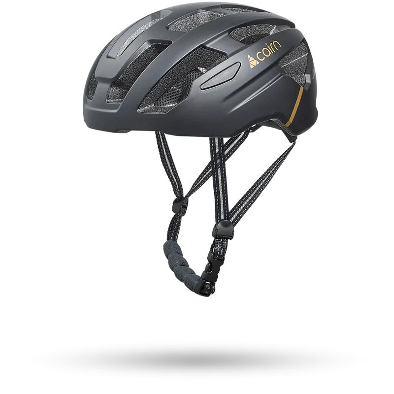 CAIRN casque vélo PRISM II MAT Noir Or