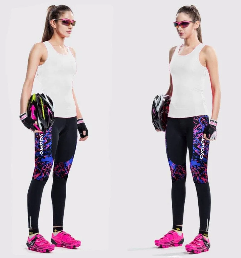 COLLANT CYCLISTE POUR FEMMES HIVER - SPLASH+ - DESTOCKAGE
