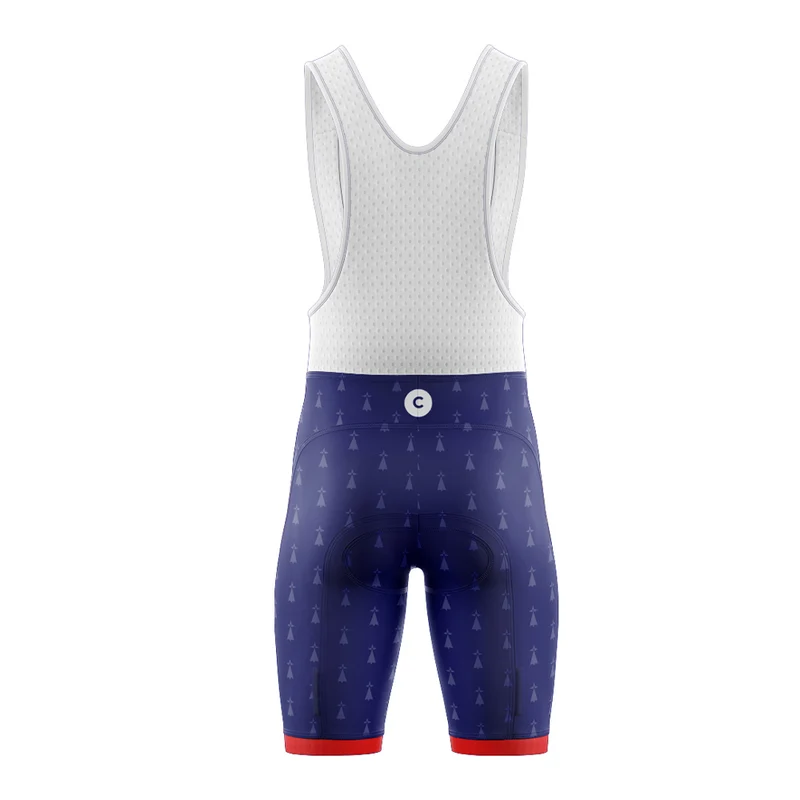 Tenue De Cyclisme Rouge et Bleue - Bretagne