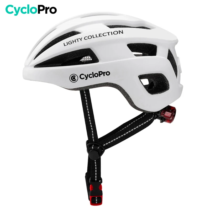 Casque Vélo De Route Blanc - Lighty