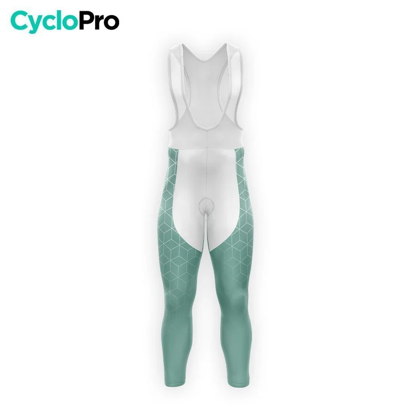 TENUE CYCLISTE AUTOMNE HOMME VERT - CUBIC+ - DESTOCKAGE