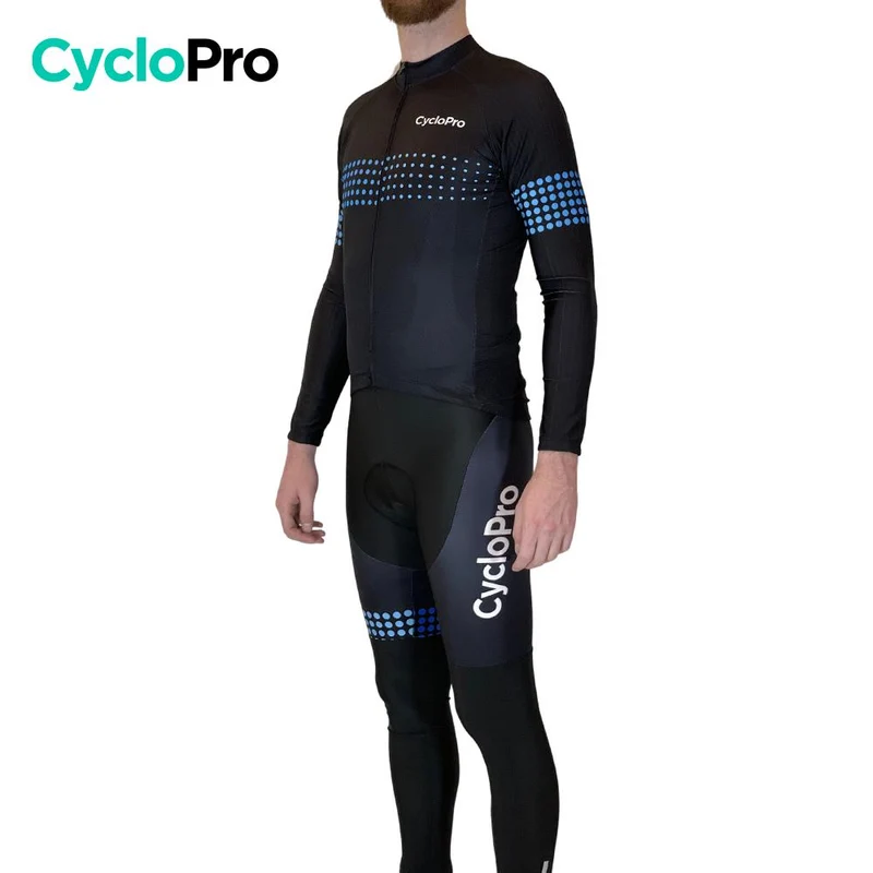 Tenue cycliste automne Bleue Homme - Liberty+ - DESTOCKAGE