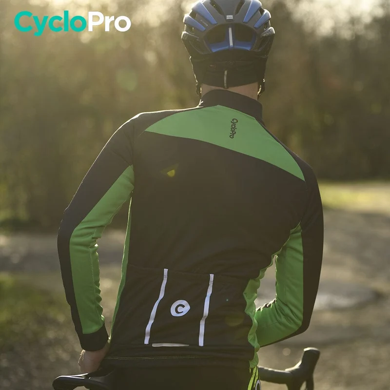 Veste Thermique Cyclisme Verte - Thermika