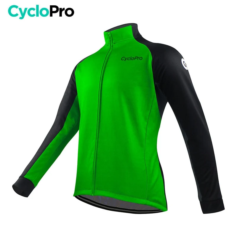 Veste Thermique Cyclisme Verte - Thermika