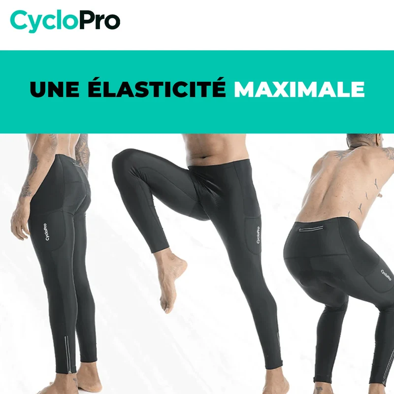 Collant Cycliste Thermique Homme - Practical+ - DESTOCKAGE