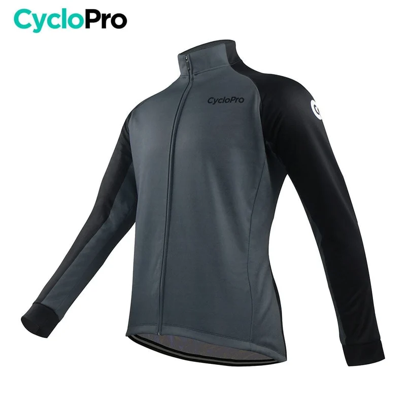 Veste Thermique Cyclisme Grise - Thermika - DESTOCKAGE