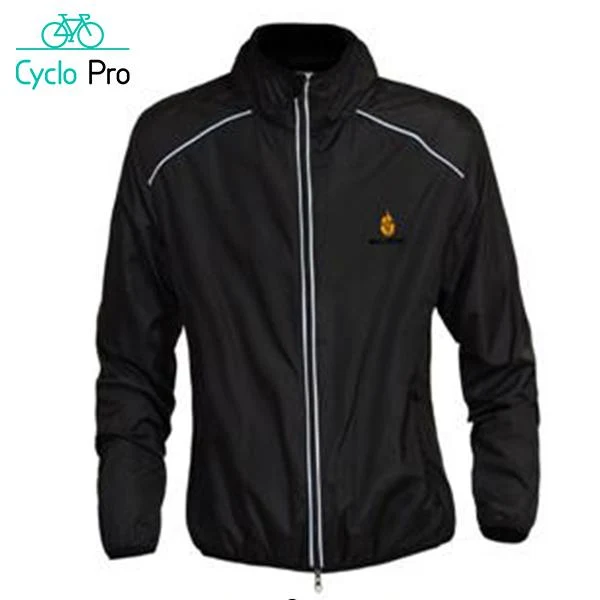 Veste de cyclisme coupe-vent et réfléchissant - DESTOCKAGE