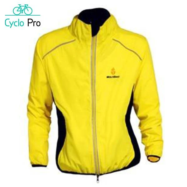 Veste de cyclisme coupe-vent et réfléchissant - DESTOCKAGE