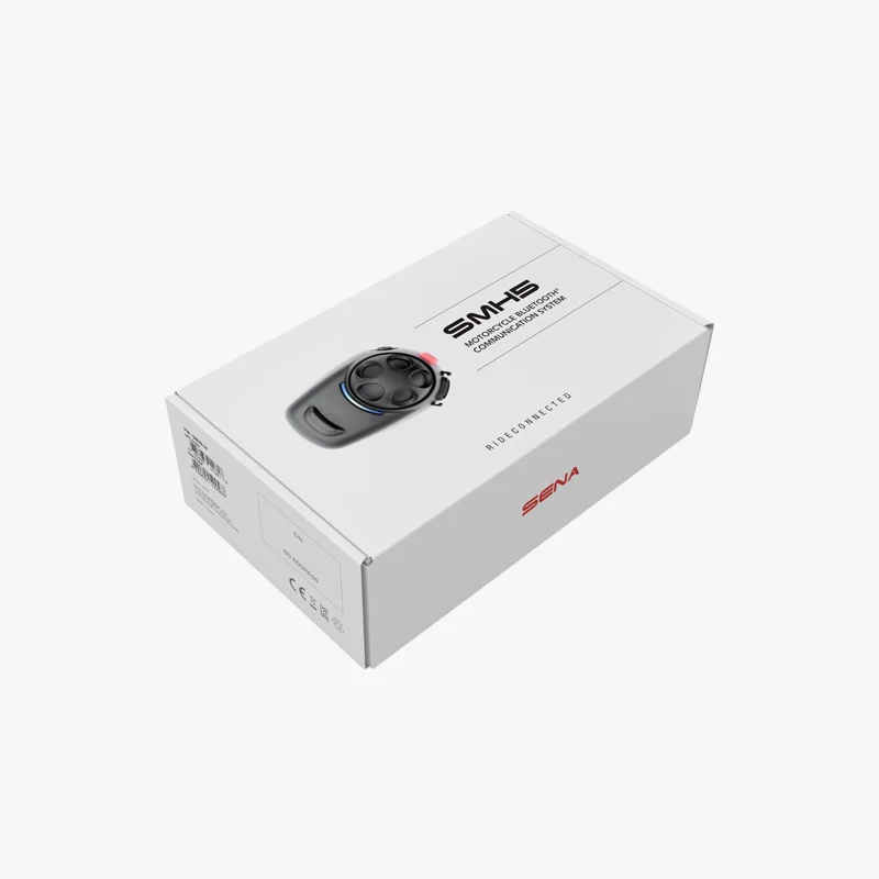 SMH5 Bluetooth Headset & Intercom for Scooters and Motorcycles, Universal Microphone Kit
