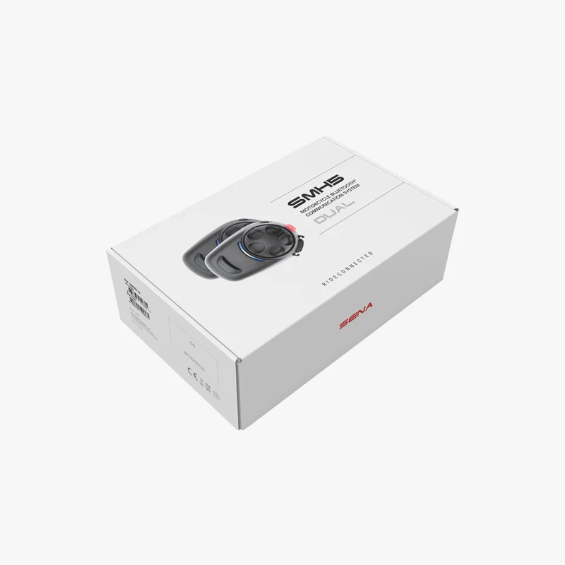 SMH5 Bluetooth Headset & Intercom for Scooters and Motorcycles, Universal Microphone Kit