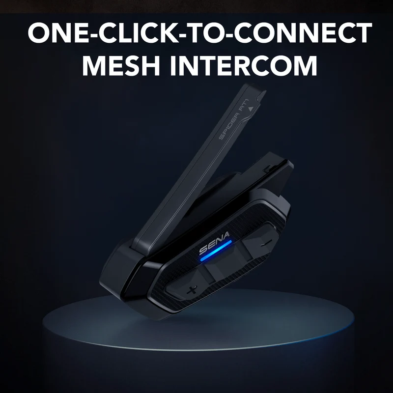 SPIDER RT1 Low Profile Motorcycle Mesh Communication System