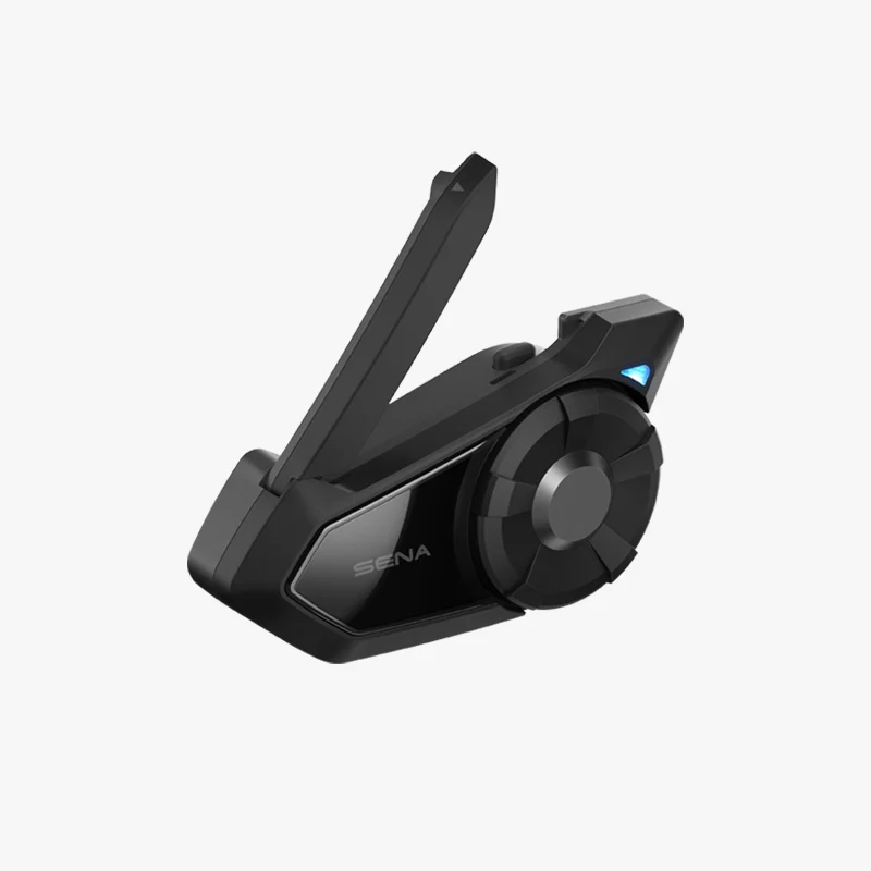 30K Motorcycle Bluetooth Communication System with Mesh Intercom & HD Speakers