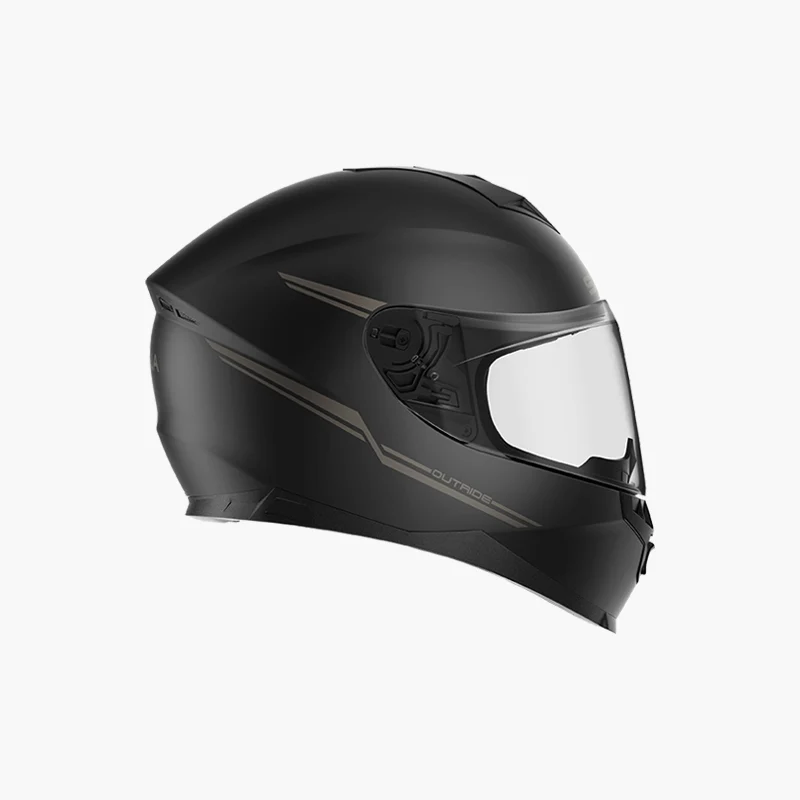 Outride, Full Face Motorcycle Helmet with Bluetooth Intercom