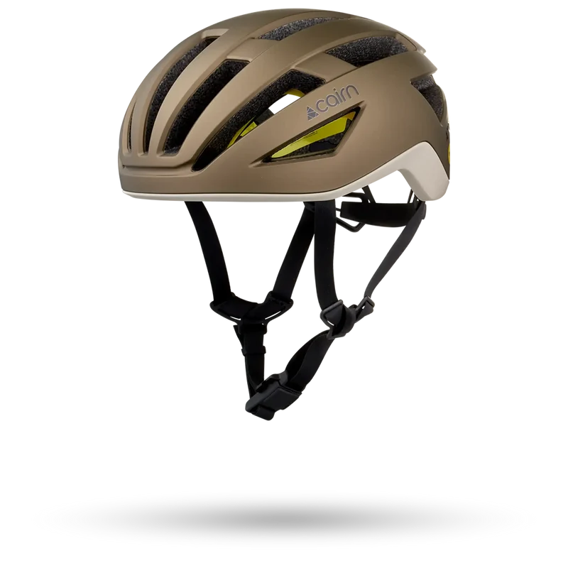 CAIRN Casque vélo atom mips mat bronze metal