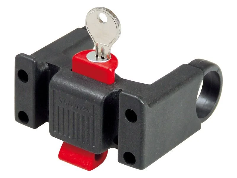 KLICKFIX FIXATION PANIER AVANT AVEC SERRURE POUR GUIDON 22-26mm